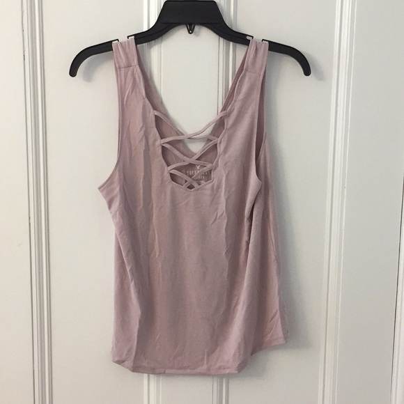 American Eagle Outfitters Tops - mauve tank top